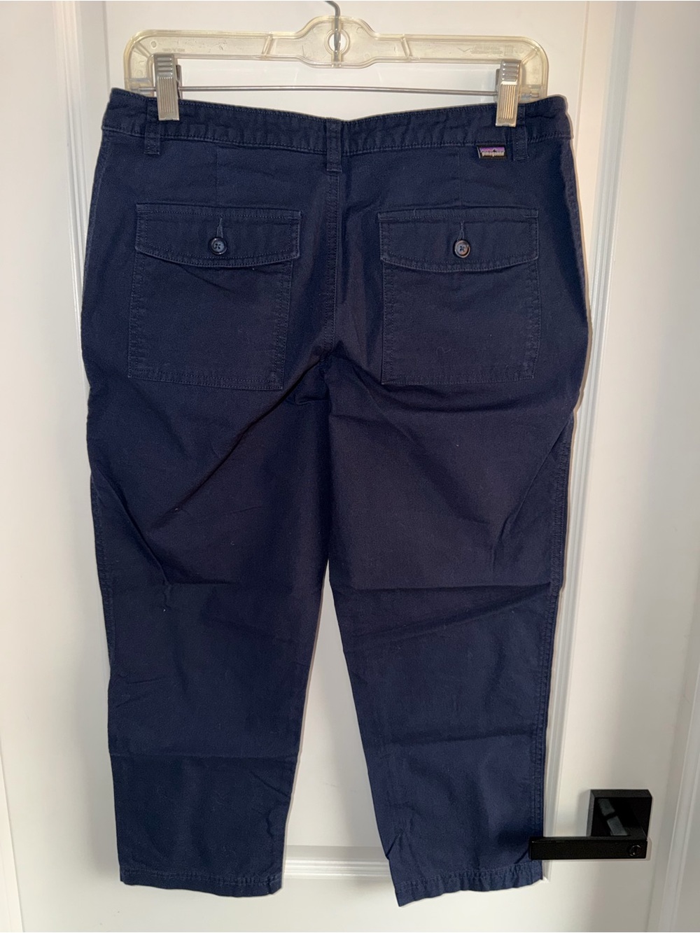 Patagonia Women’s Blue Cargo Capri Pants Size 6 Outdoor Hiking Utility NWOT - Picture 2 of 5